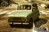 Mod Renault 4 dans Grand Theft Auto V - Vue de face