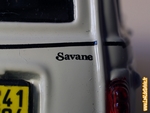monogramme Savane sur miniature 4L burago