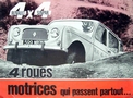 Publicité Renault 4L Sinpar 4x4