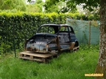 1ère Fiat 500 dans le jardin