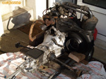 Nettoyage moteur Fiat 500