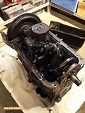 Démontage d'un moteur Billancourt 800-C7-10 pour restauration - Pompe à huile