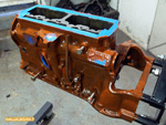 Traitement au Rustol CIP d'un bloc moteur Billancourt de Renault 4L