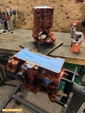 Traitement anti-rouille au Rustol CIP d'un moteur Cléon 688 D7 12 de Renault 4