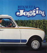 Publicité Renault 4 Jogging