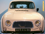 Calandre de 4L 1ère génération (1961-1968)