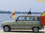 Renault 4L - Jantes ajourées de R5 TL sur la 4L GTL