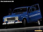 498 - Bleu Gendarmerie