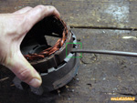 depose rotor alternateur ducellier 4l