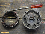 depose rotor alternateur ducellier 4l