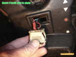 Shunt de l'interrupteur de ventilation - Renault 4L