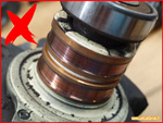 collecteur rotor alternateur 4l ok