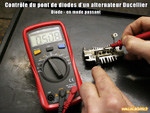 controle diode negative passant alternateur ducellier 4l