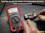 controle diode positive non passant alternateur ducellier 4l
