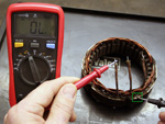controle isolement bobinage stator alternateur 4l