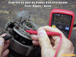 controle pont de diodes alternateur ducellier 4l