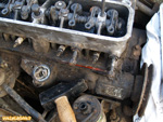 Décollement culasse Renault 4 moteur Billancourt
