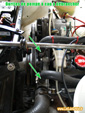 Durites du radiateur de chauffage 4L moteur Cléon